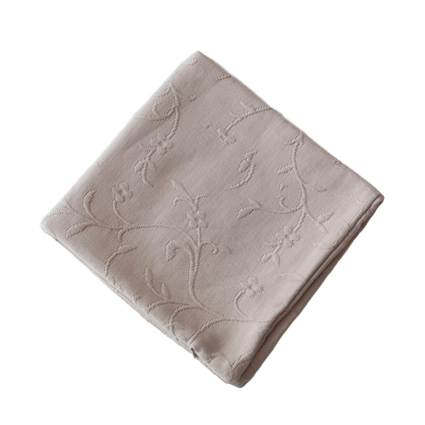 Rectangular Vieux Rose cushion cover - Jacquard Cotton | Flora | 40x60 cm