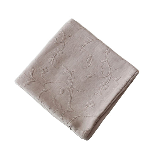 Jacquard cushion cover | Flora | square | vieux rose
