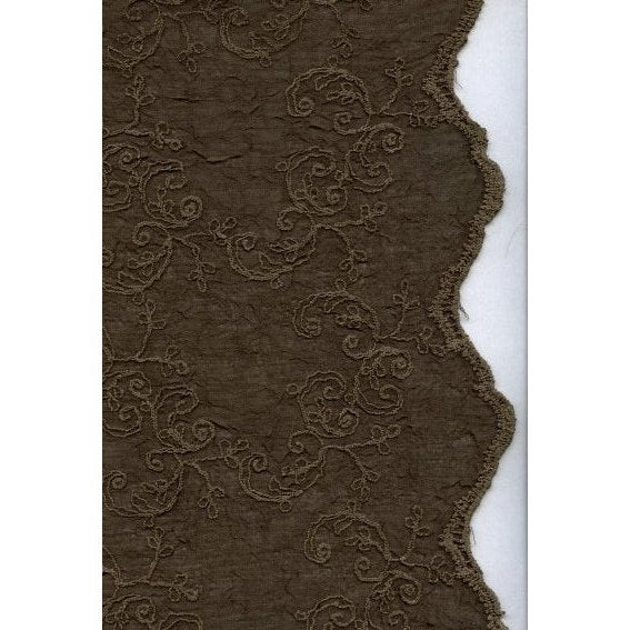 Camille embroidered voile table cloth - available in 3 colors