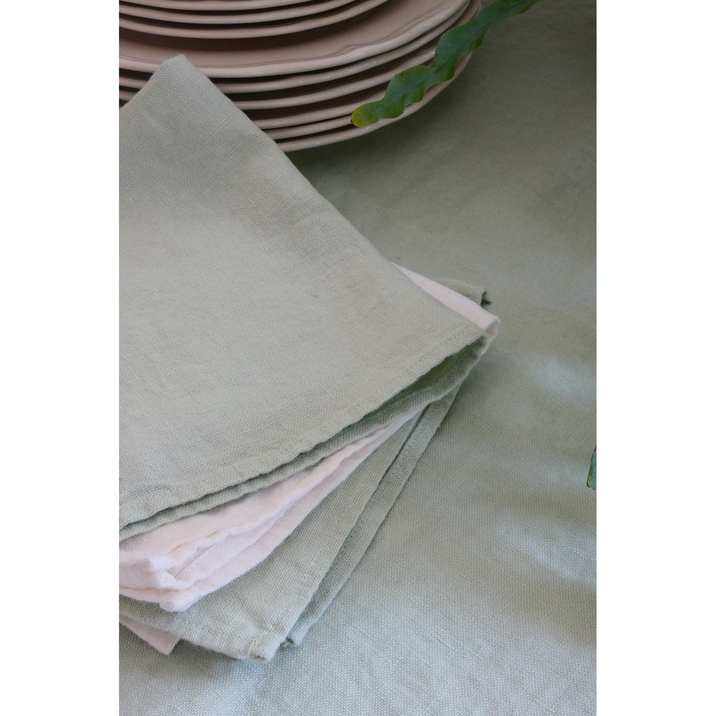 Emma washed linen napkin 4 pieces per pack -  available in 5 colors