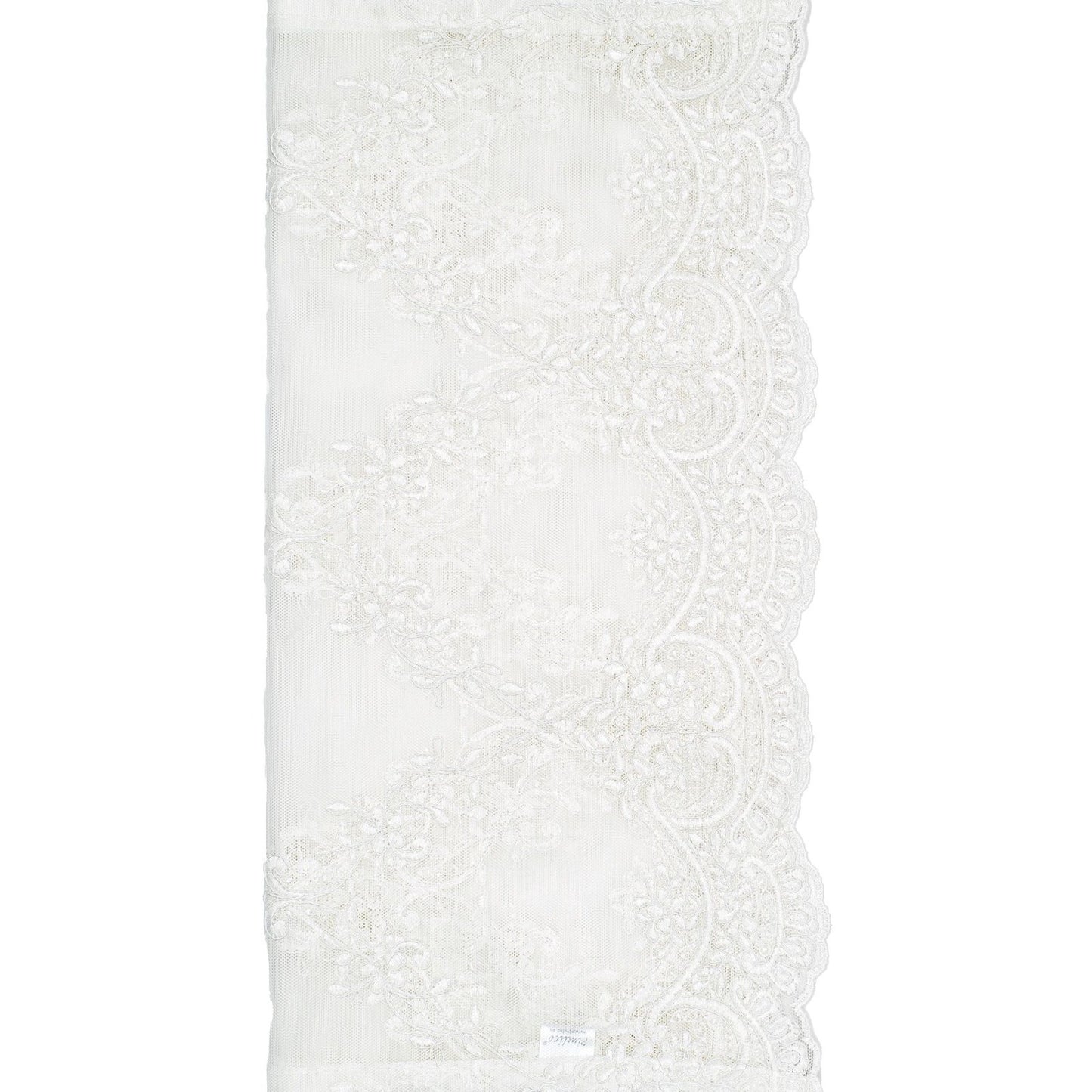 This elegant embroidered voile table runner is a perfect fit for any style setting from boho, design to romantic...your table will look fabulous. Dressing your table is a pleasure!
