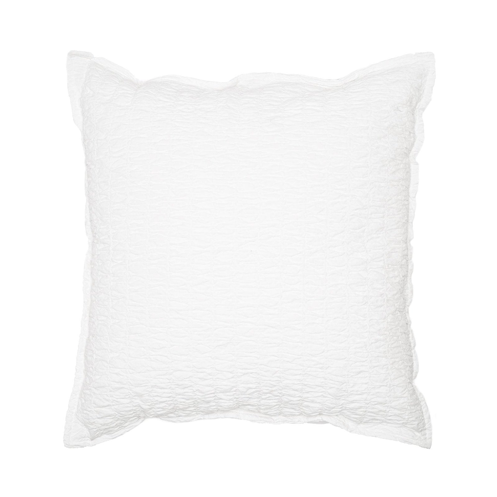 The Ada pillow cover is a matching cover to the Ada bed cover. This high quality 100% stone washed jacquard cotton cushion cover has an hiding zipper on the back.